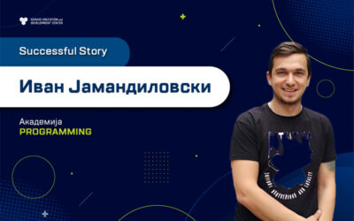 Иван Јамандиловски – дел од тимот на X3M Labs